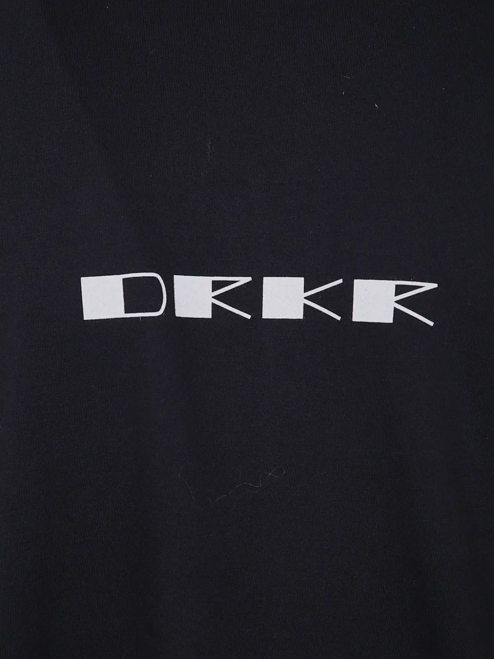 Rick Owens DRKSHDW logo-print T-shirt Zwart