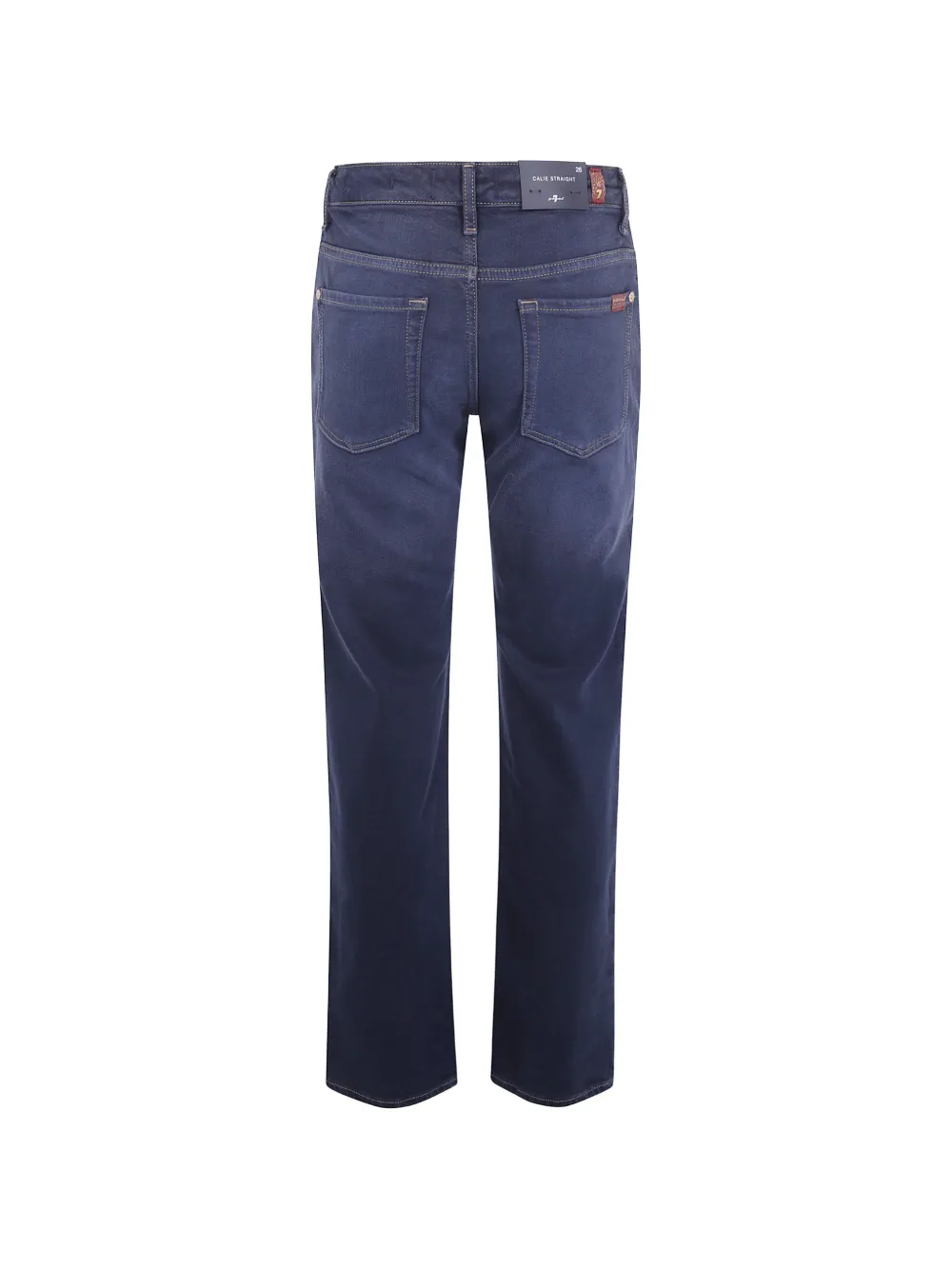 7 For All Mankind Calie straight-leg jeans Blauw