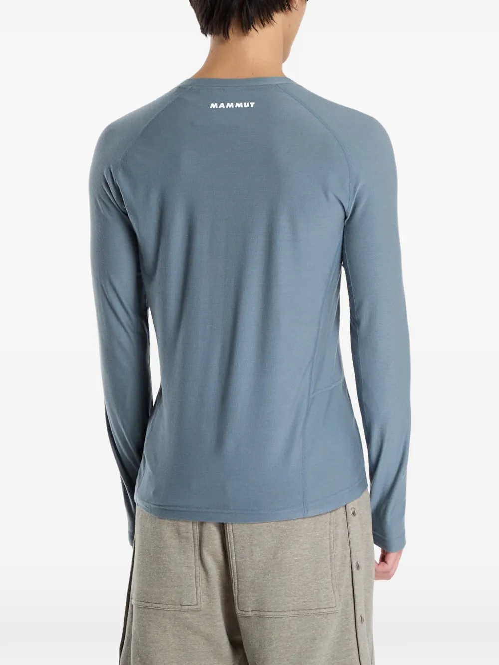 Mammut Tree thermisch T-shirt met lange mouwen Blauw