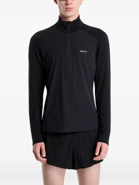 CRAFT Wind HZ long-sleeve half-zip T-shirt