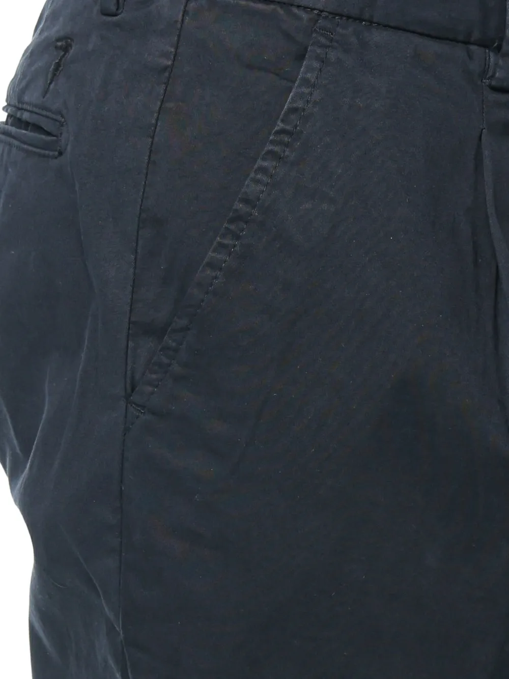 Trussardi pleated chino trousers Blauw