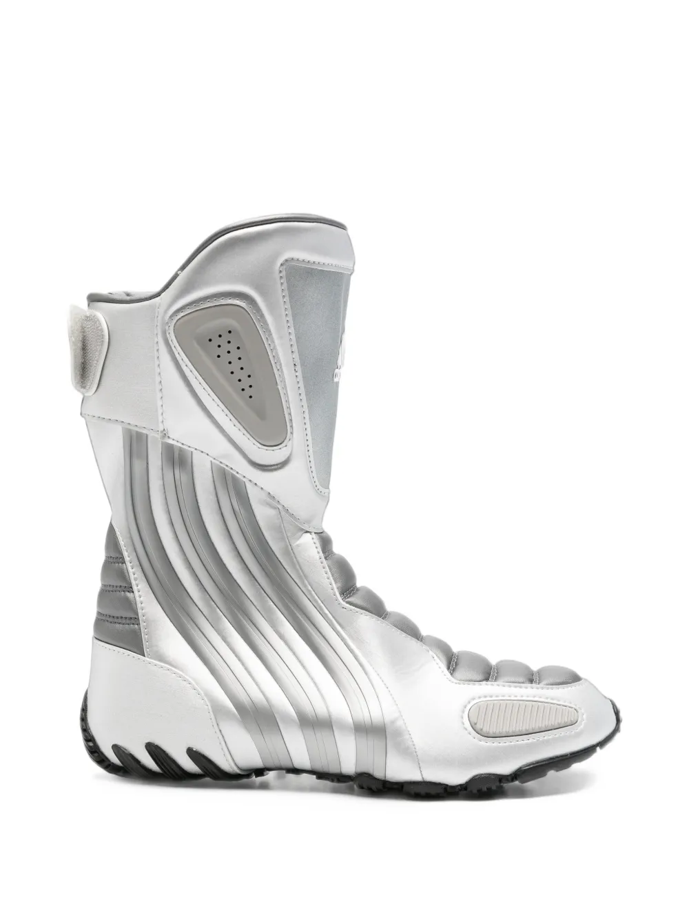 adidas high-top panelled sneakers - Silber