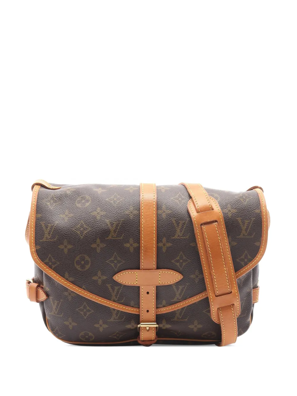 Louis Vuitton Pre-Owned 1995 Monogram Saumur 30 crossbody bag - Brown
