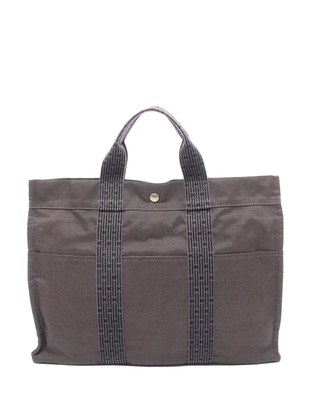 Hermès Pre-Owned 20th Century Canvas Herline MM tote bag - Grau