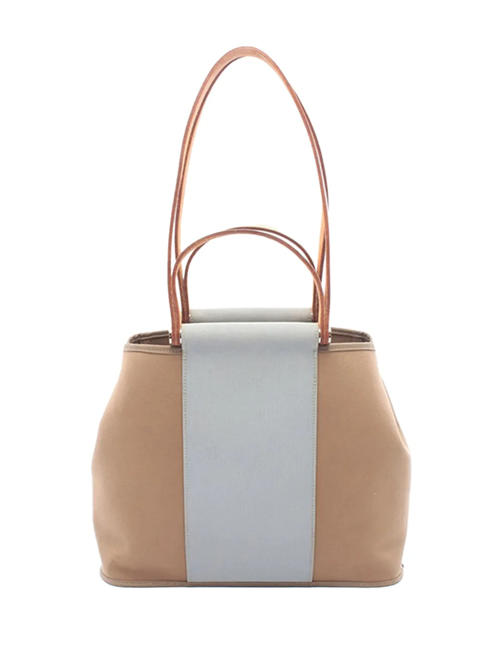 Hermès Pre-Owned 2012 Bicolor Toile Cabag Elan PM satchel - Braun