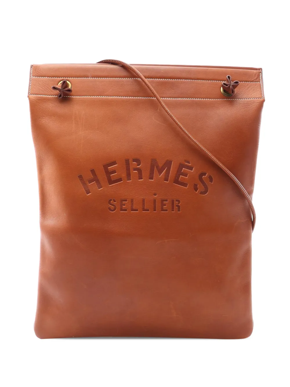 Hermès Pre-Owned 2000-2026 Barenia Aline GM crossbody bag - Brown