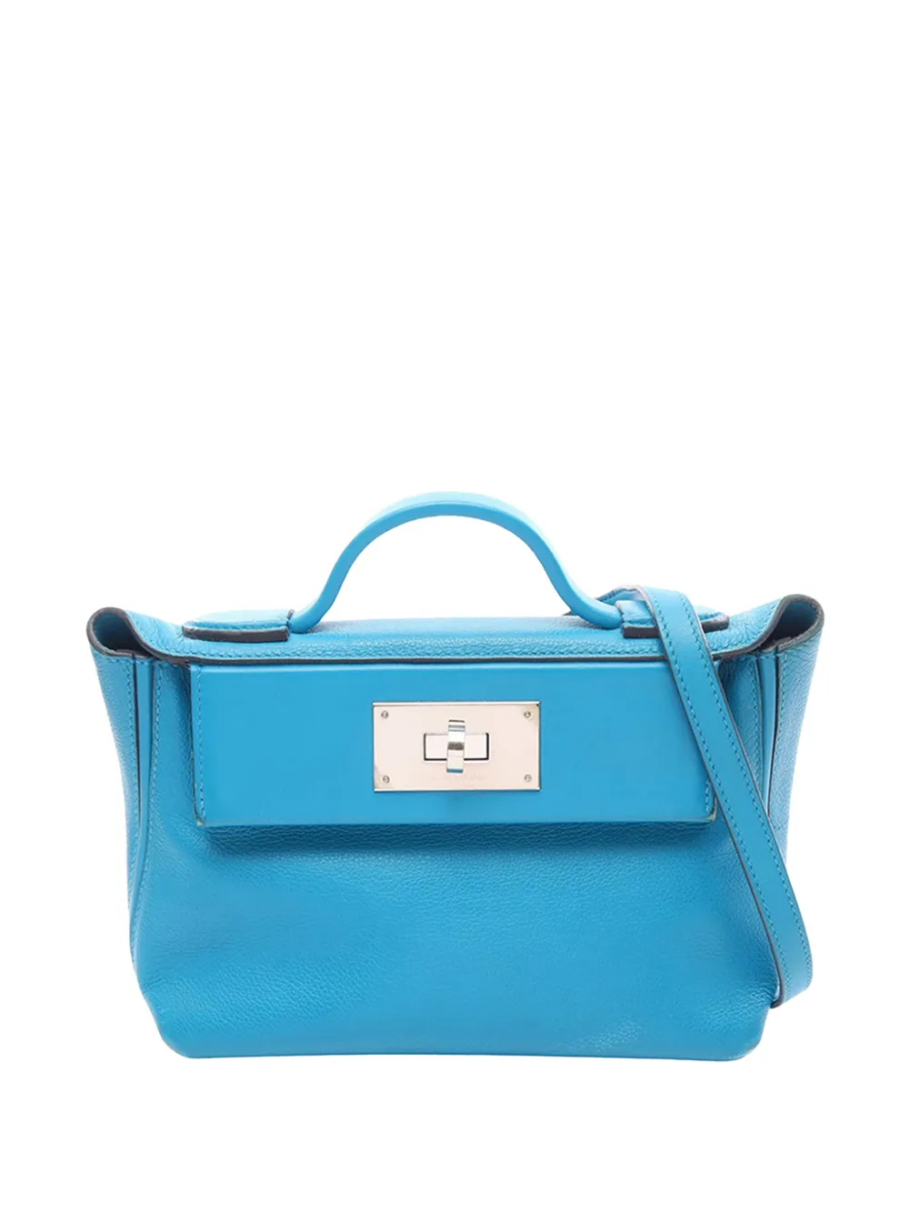 Hermès Pre-Owned 2021 Mini Evercolor 24/24 21 satchel - Blau