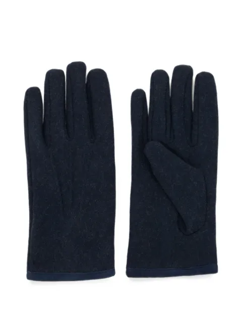 Boggi Milano gloves in wool jersey