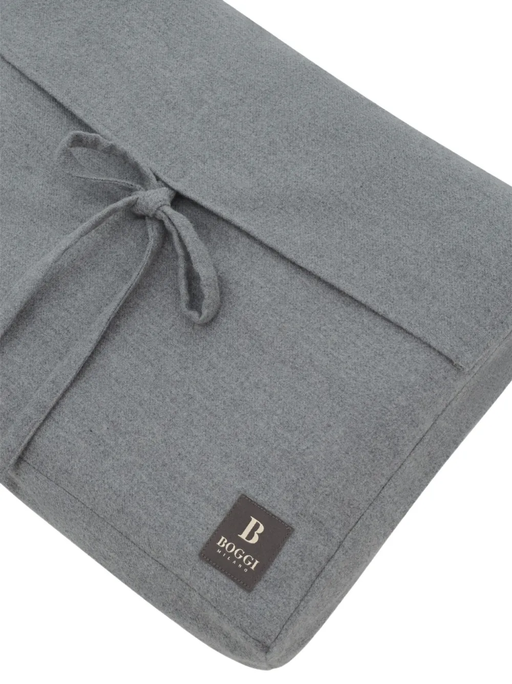 Boggi Milano pajama in cotton flannel Grijs