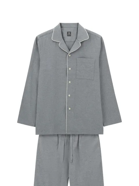 Boggi Milano pijama en franela de algodón