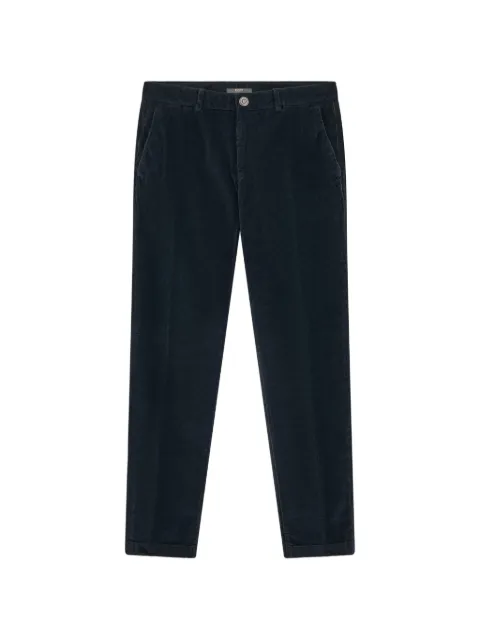 Boggi Milano stretch velvet trousers