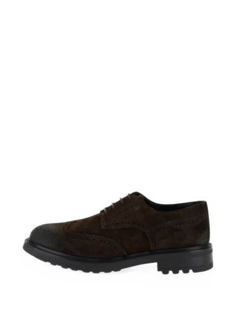 Boggi Milano Derby shoes in suede leather