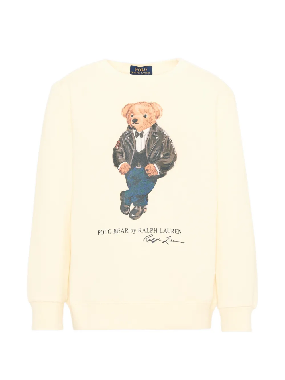 POLO RALPH LAUREN KIDS Polo Bear sweatshirt - Nude