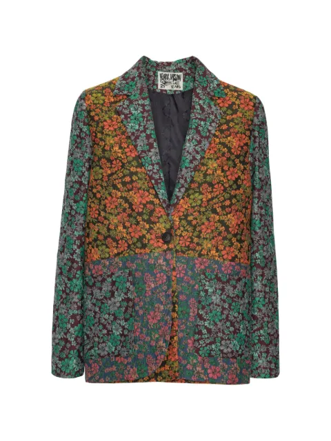 Henrik Vibskov Always floral-patchwork blazer