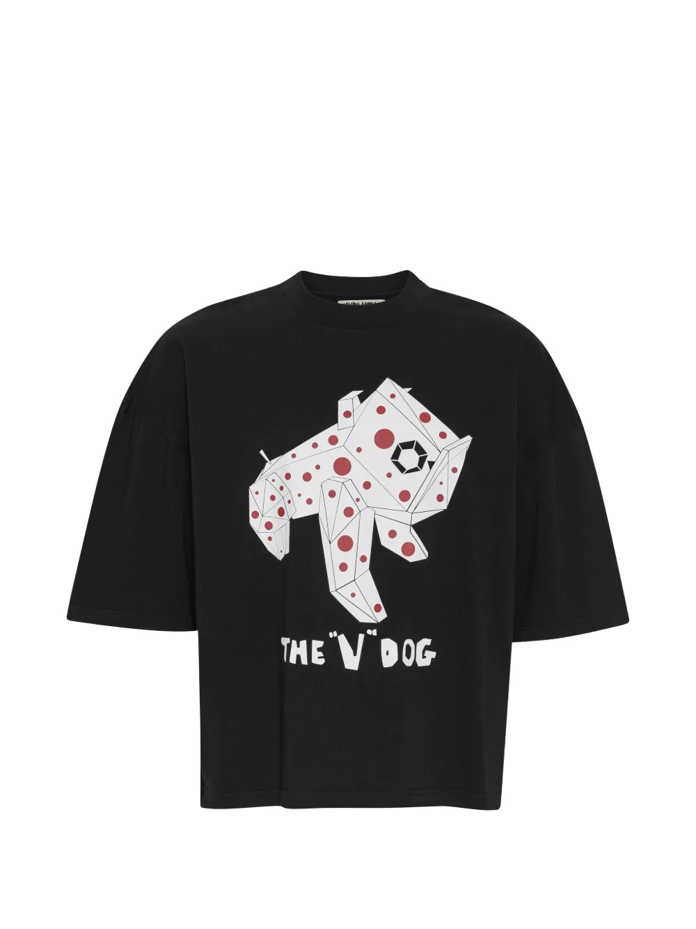 Henrik Vibskov V Dog graphic-print t-shirt - Noir Henrik Vibskov V Dog graphic-print t-shirt - Noir