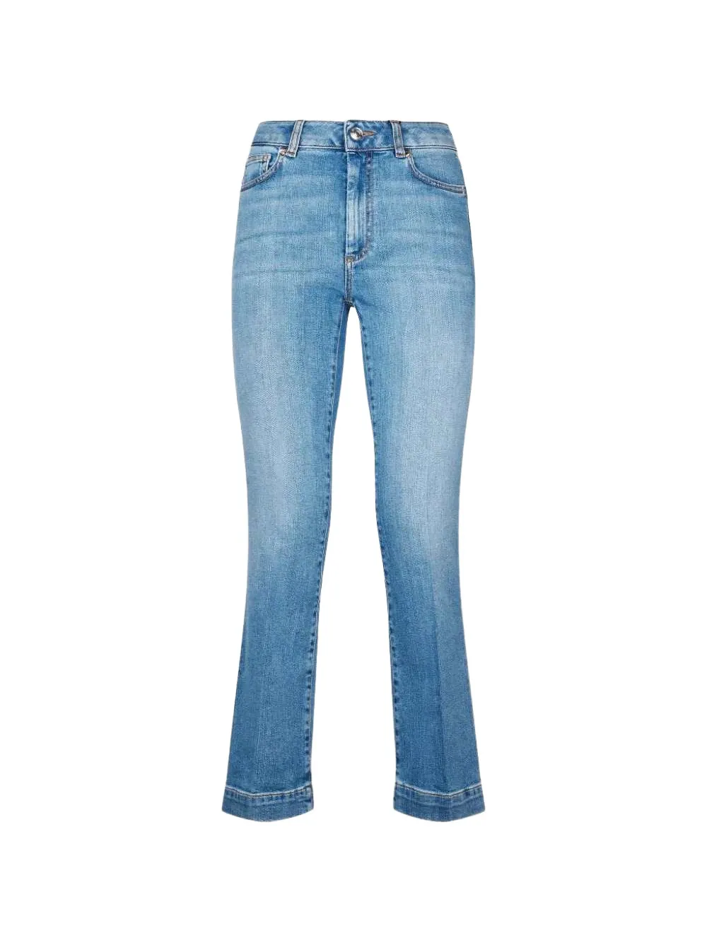 Sportmax washed slim-fit jeans - Blu