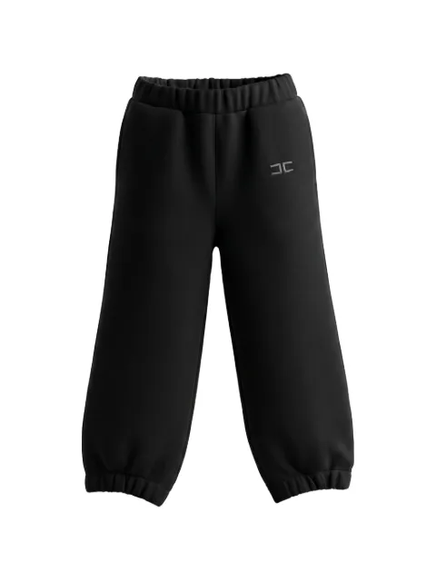 Elisabetta Franchi Kids logo-embroidered elasticated track pants