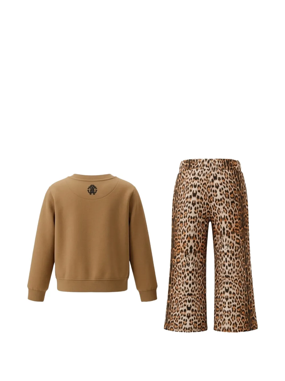 Roberto Cavalli leopard-print tracksuit Bruin
