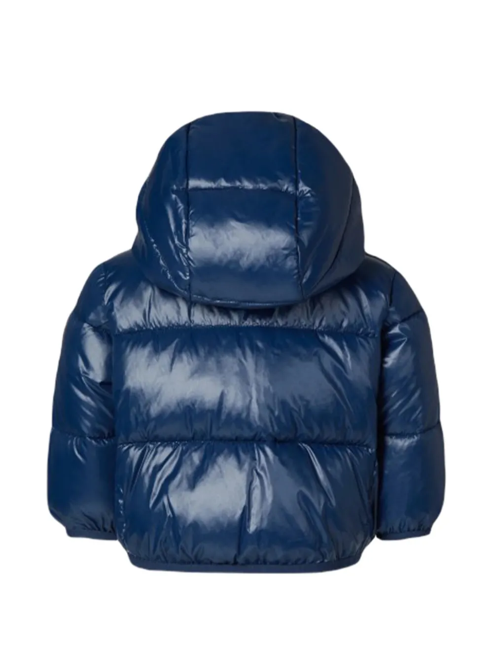 Save The Duck Kids hooded padded jacket Blauw