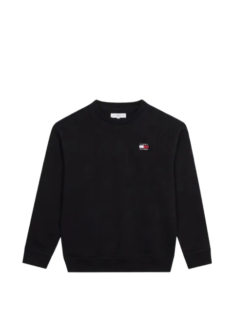 Tommy Hilfiger Junior Felpa Badge girocollo