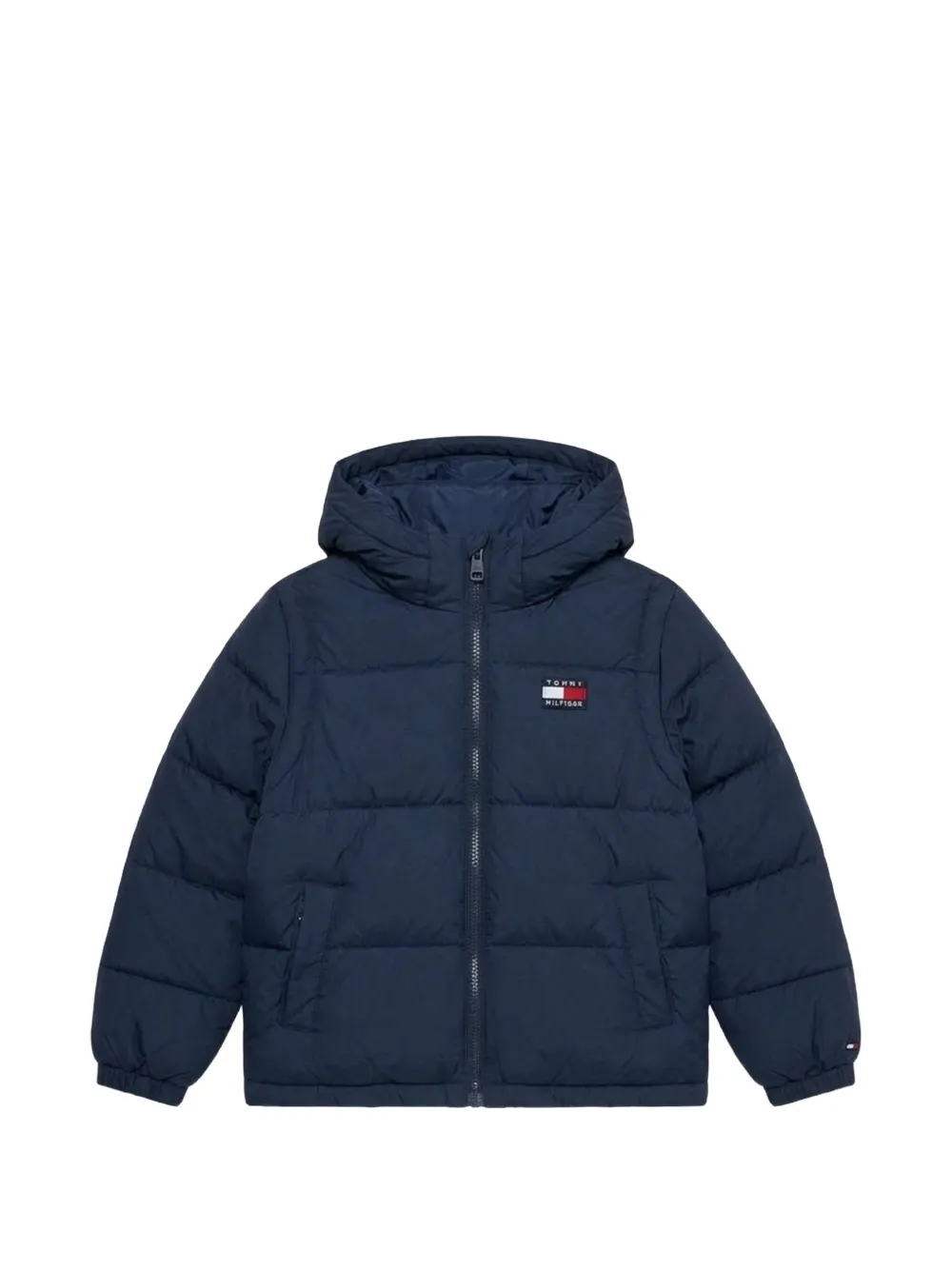 Tommy Hilfiger Junior Heritage ripstop puffer jacket Blauw