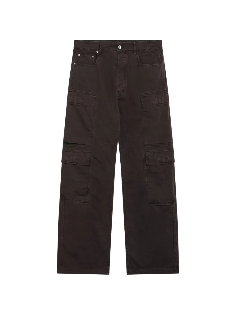 Rick Owens DRKSHDW double cargo jeans - Marrone