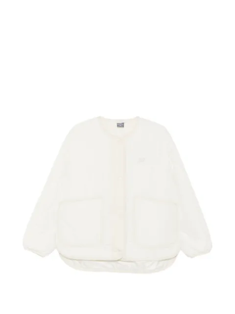 New Balance quilted logo-embroidered jacket