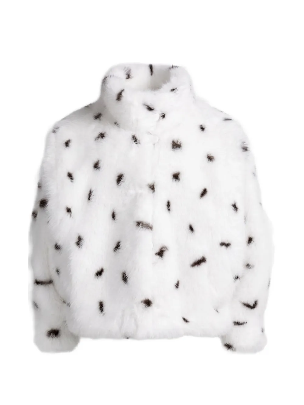 ducie Giacca Katja in pelliccia sintetica - Bianco