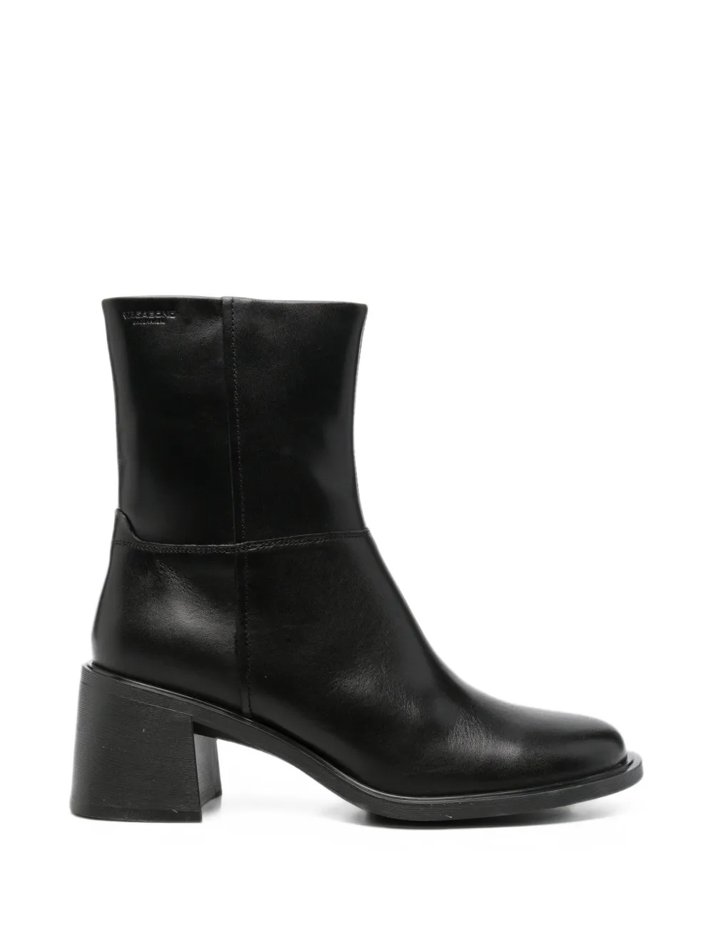 VAGABOND Leather block-heel Ankle Boots | Black | FARFETCH
