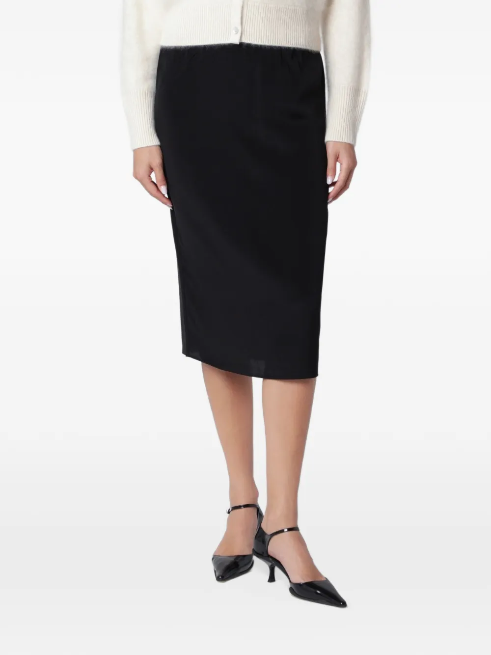 Almada Label Cia midi skirt - Nero
