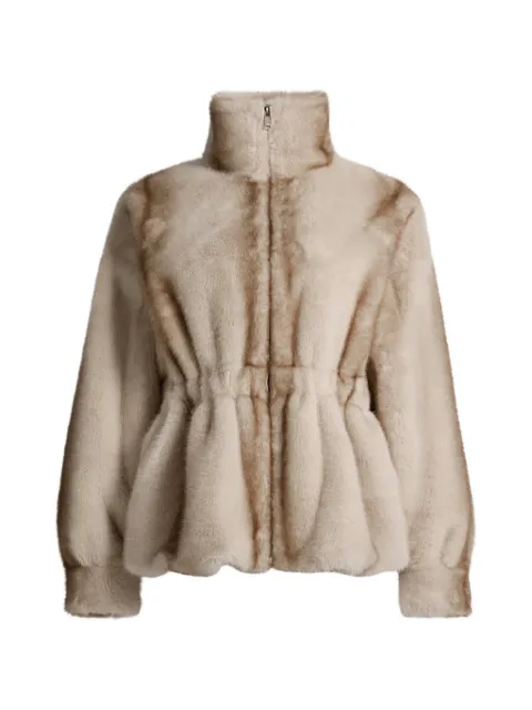 ducie veste Kai élastiquée en fourrure artificielle
