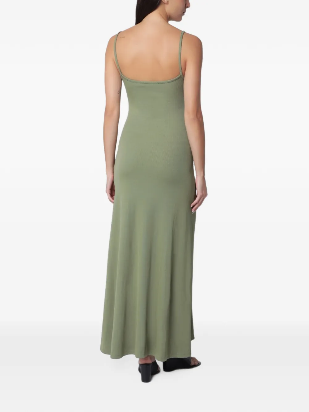 Christopher Esber Droplet crystal-clasp maxi dress Groen