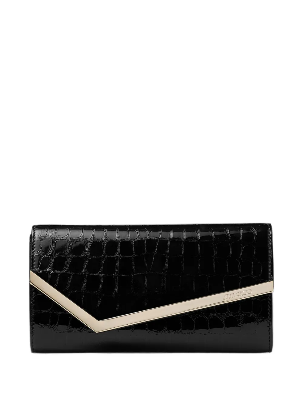Jimmy Choo Emmie clutch bag - Nero
