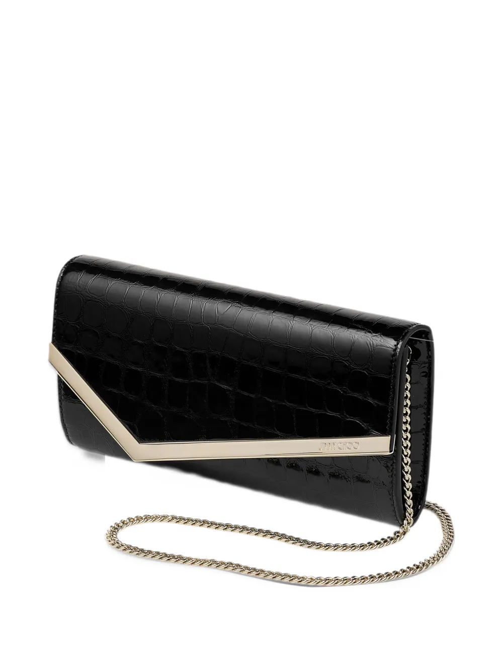 Jimmy Choo Emmie clutch bag Zwart