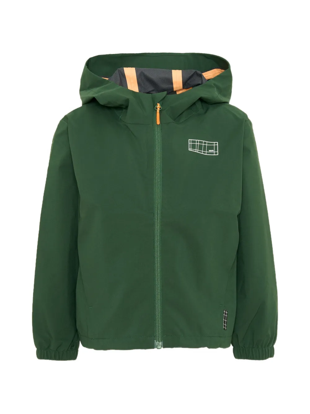 Molo hooded windbreaker jacket Groen