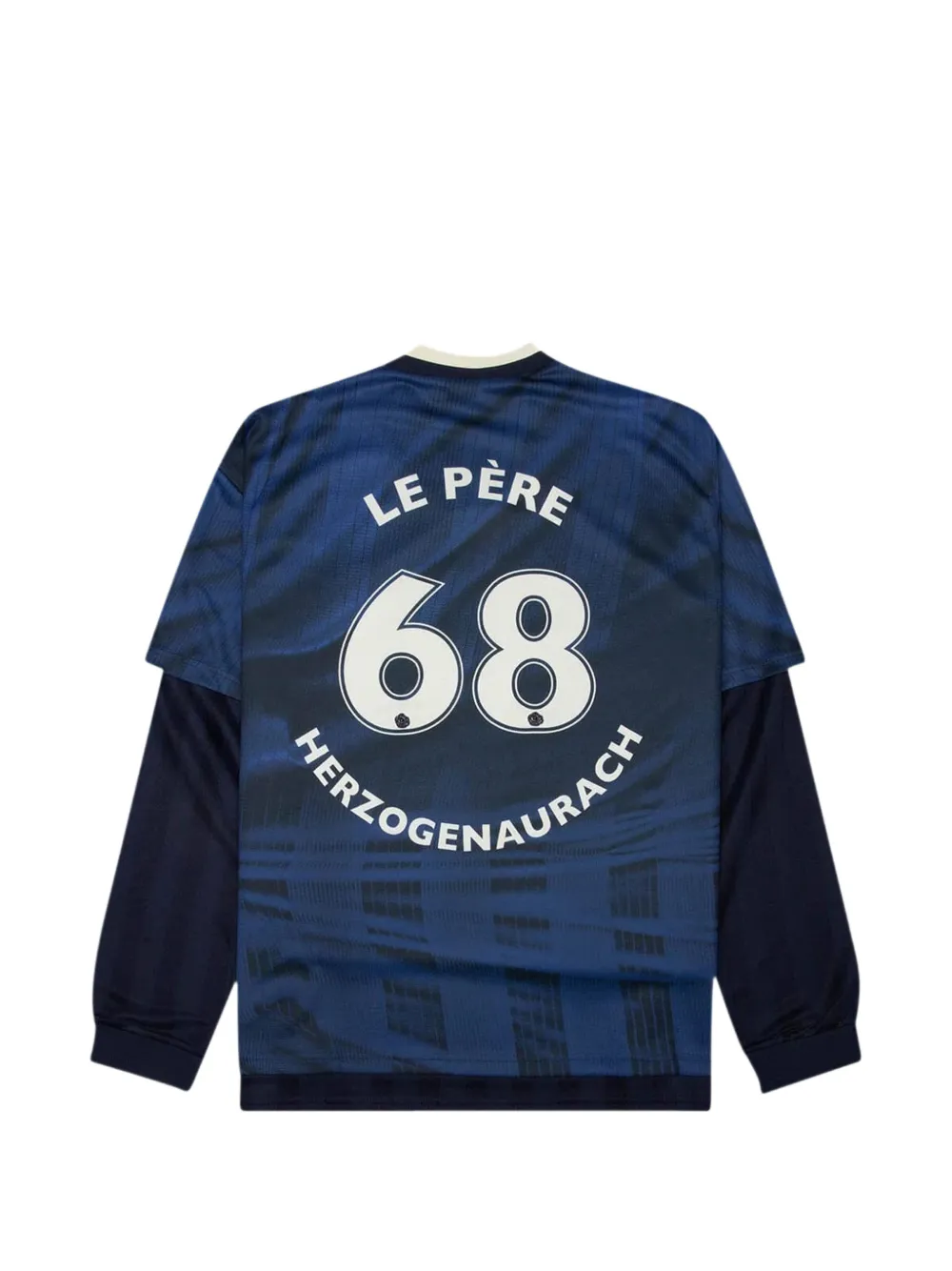 PUMA x Le Père double-layer relaxed jersey sweatshirt Blauw