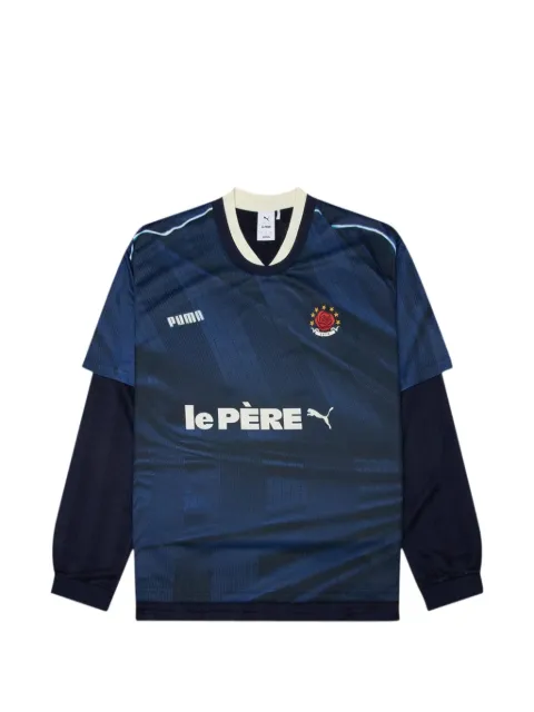 PUMA x Le Père double-layer relaxed jersey sweatshirt
