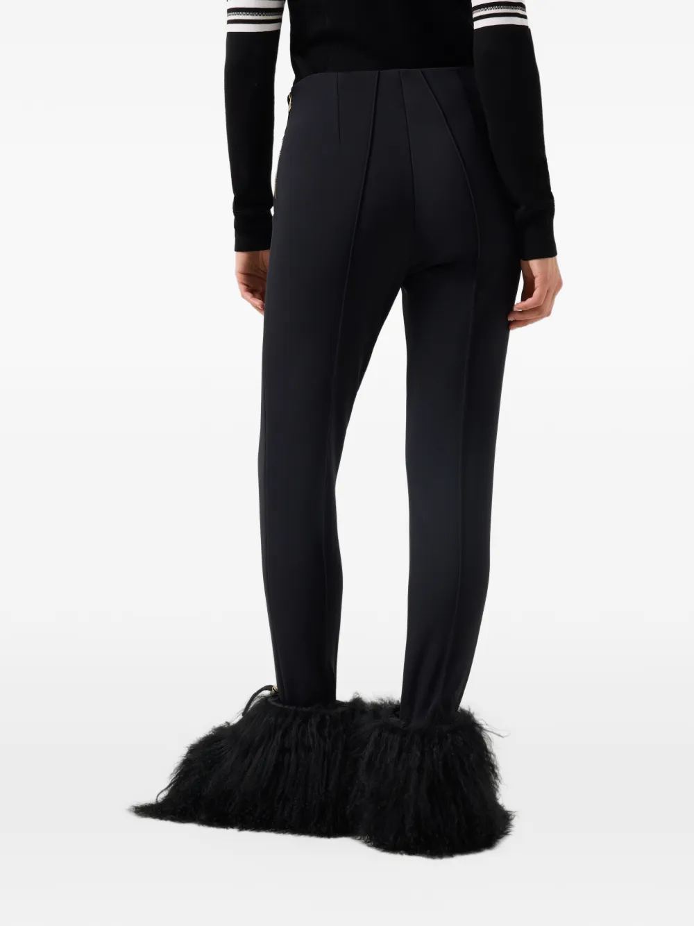 BOGNER Elaine performance legging met voetband Zwart