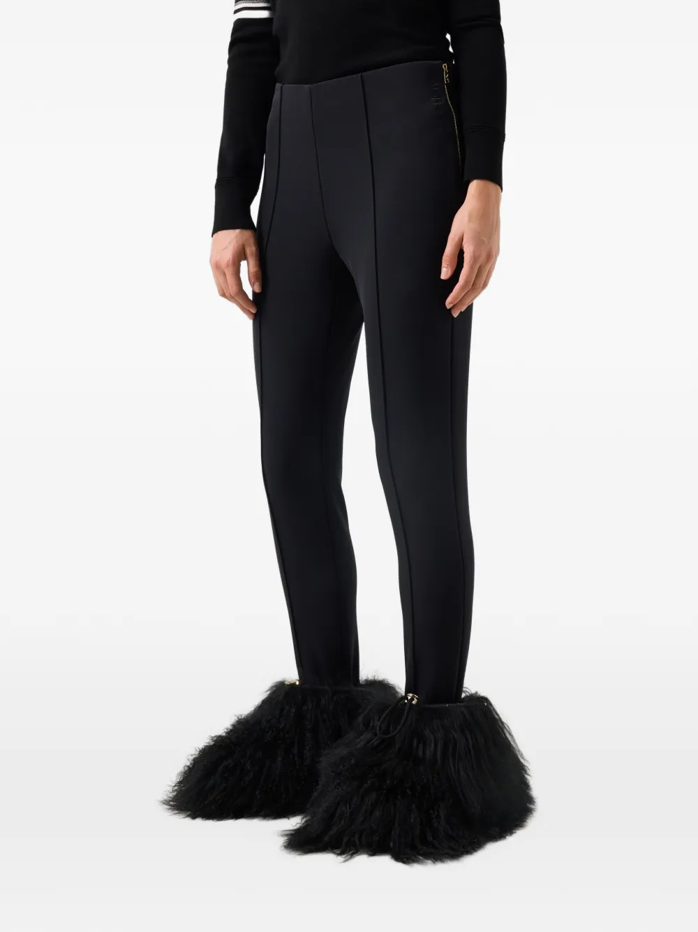 BOGNER Elaine performance legging met voetband Zwart