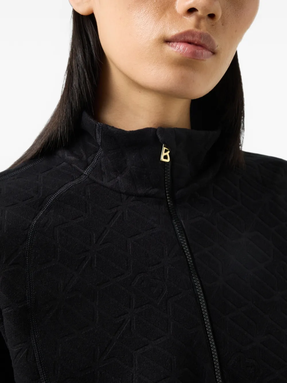 BOGNER Medita top met kwartrits Zwart