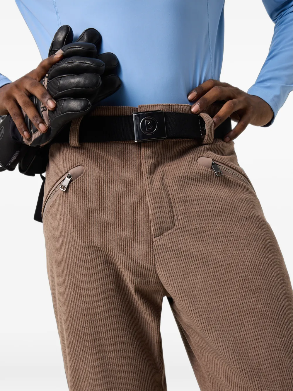 BOGNER Corven corduroy-effect ski pants Bruin