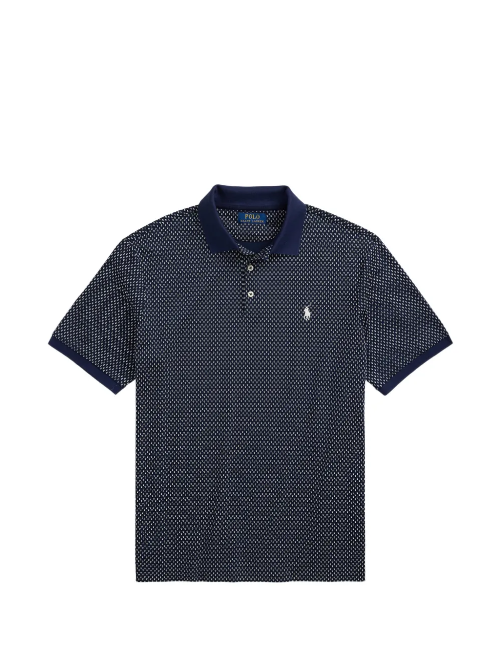 Polo Ralph Lauren Classic Fit dot soft cotton polo shirt - Blu