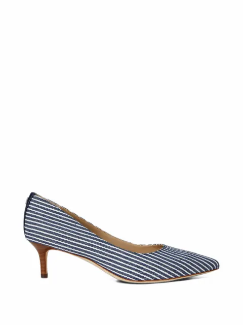 Lauren Ralph Lauren striped pointed-toe pumps