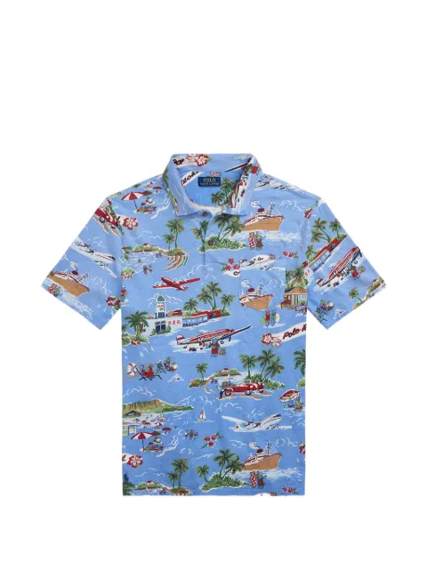 Polo Ralph Lauren graphic-print polo shirt