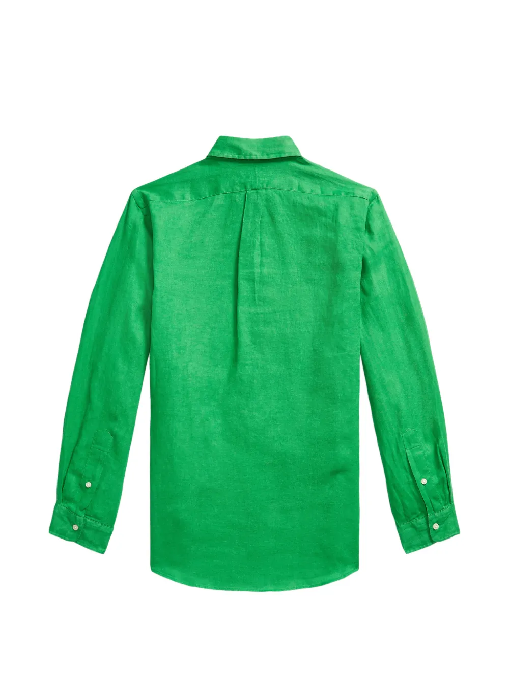Polo Ralph Lauren buttoned linen shirt Groen
