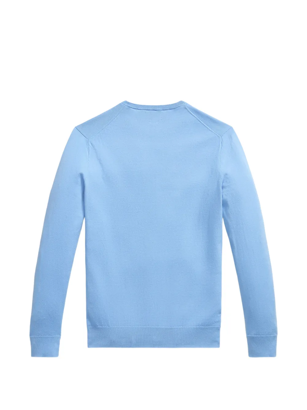 Polo Ralph Lauren Trui met geborduurd logo en ronde hals Blauw