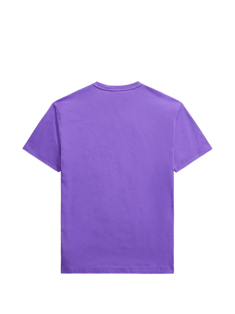 Polo Ralph Lauren logo-embroidered T-shirt Paars