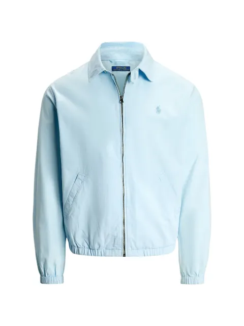 Polo Ralph Lauren logo-embroidered zip-up jacket