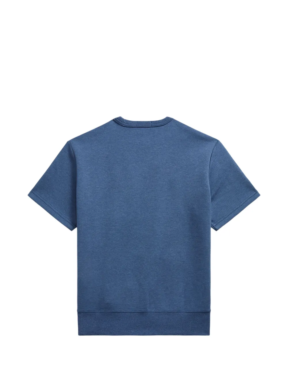 Polo Ralph Lauren logo-embroidered short-sleeve T-shirt Blauw