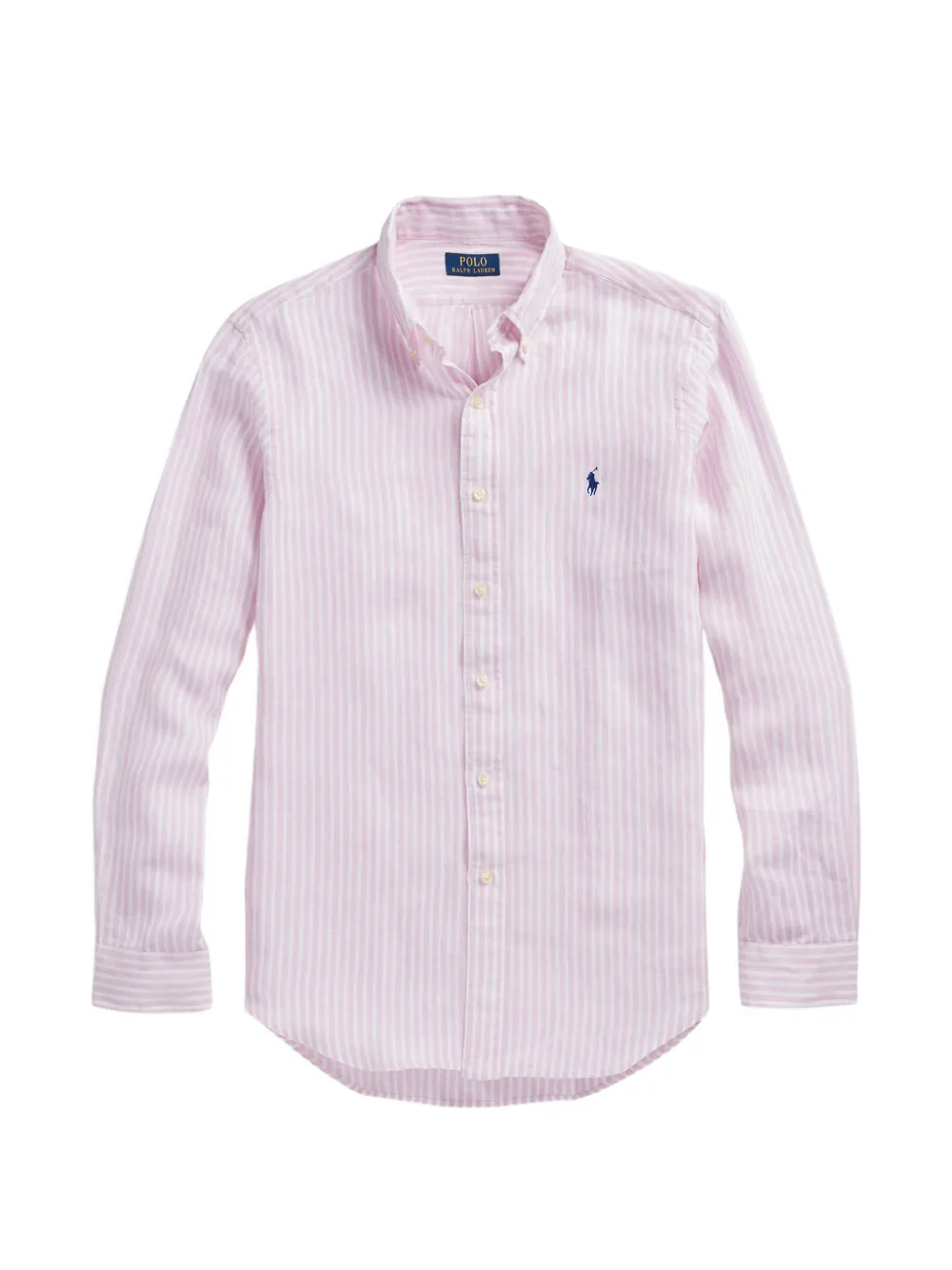 Polo Ralph Lauren vertical-stripe linen shirt - Bianco